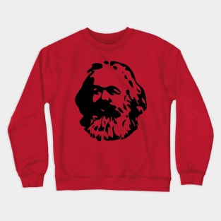 Karl Marx Silhouette Crewneck Sweatshirt